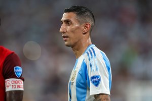 A. Di Maria paskelbė apie karjeros pabaigą Argentinos rinktinėje