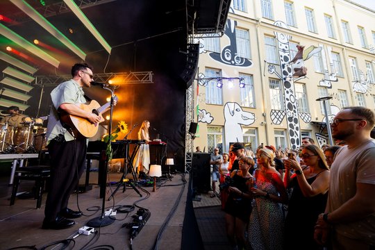 Jordan Rakei koncertas. <br>Ž.Gedvilos/ELTA nuotr. 