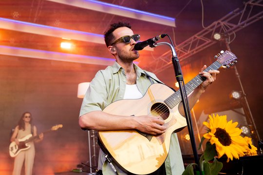 Jordan Rakei koncertas. <br>Ž.Gedvilos/ELTA nuotr. 