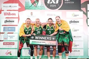 Paaiškėjo, kas atstovaus Lietuvai olimpinėse žaidynėse trijulių krepšinyje