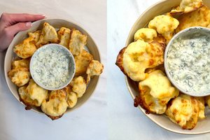 Originalus kalafiorų užkandis tiks ir vakarėliui, ir vakarui prie televizoriaus