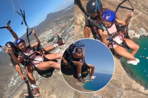 Ekstremalią pramogą išbandžiusi Eglė Straleckaitė: „Adrenalinas yra mano numeris vienas“