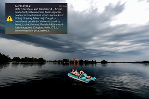 Tarnybos įspėja – artinasi labai smarki audra: pranešė, kam klius pirmiausia