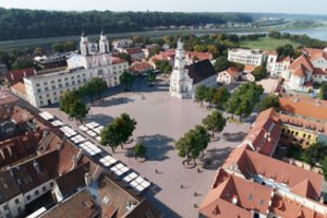 Kauno Rotušės atidarymo metu numatomi eismo ribojimai