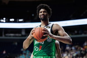 Liks trečiam sezonui: K. Hayesas toliau vilkės Kauno „Žalgirio“ marškinėlius