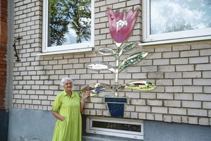 Žinomas Kauno menininkas draugei padovanojo ypatingą gėlę: abu turi ir bendrą svajonę