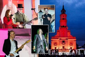 Kauno rotušės aikštę sudrebino ypatingas koncertas: scenoje pasirodė ir seniai matytas R. Tautkus