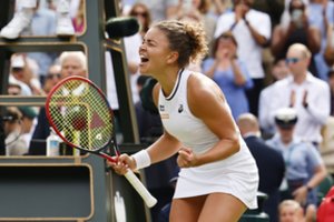 Vimbldono moterų teniso turnyro finale susikaus J. Paolini ir B. Krejčikova