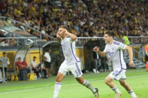 Buvusių komandos draugų akistatoje UEFA Europos lygoje – P. Širvio įvartis