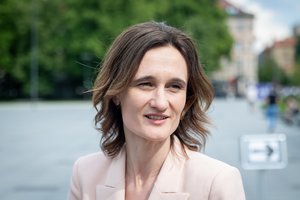 V. Čmilytė-Nielsen nesureikšmina, kad I. Šimonytė prezidento inauguracijoje neskaitė sveikinimo kalbos