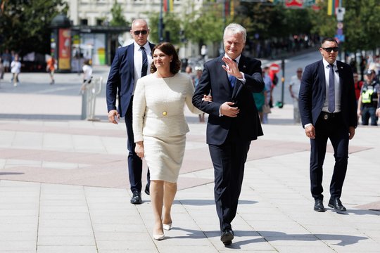 Vilniaus arkikatedroje bazilikoje – mišios G. Nausėdos inauguracijos proga: kadruose – garbingi svečiai<br>V. Skaraičio nuotr.