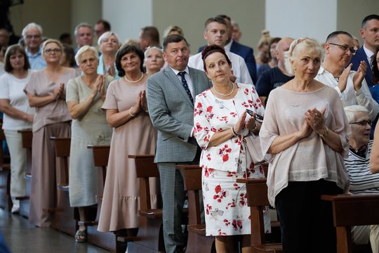 Vilniaus arkikatedroje bazilikoje – mišios G. Nausėdos inauguracijos proga: kadruose – garbingi svečiai<br>V. Skaraičio nuotr.