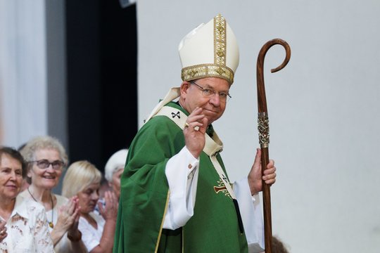 Vilniaus arkikatedroje bazilikoje – mišios G. Nausėdos inauguracijos proga: kadruose – garbingi svečiai<br>V. Skaraičio nuotr.