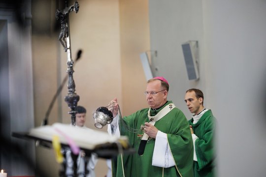 Vilniaus arkikatedroje bazilikoje – mišios G. Nausėdos inauguracijos proga: kadruose – garbingi svečiai<br>V. Skaraičio nuotr.