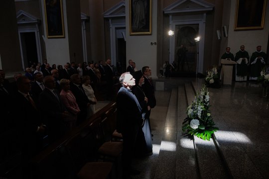 Vilniaus arkikatedroje bazilikoje – mišios G. Nausėdos inauguracijos proga: kadruose – garbingi svečiai<br>V. Skaraičio nuotr.