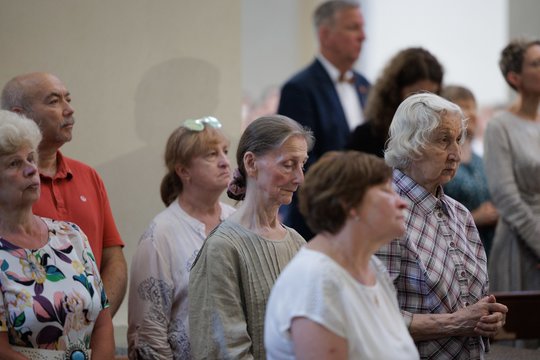 Vilniaus arkikatedroje bazilikoje – mišios G. Nausėdos inauguracijos proga: kadruose – garbingi svečiai<br>V. Skaraičio nuotr.