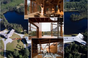 Vietoje kuklaus namo šeima prie ežero pasistatė įspūdingą dvarą: atskleidė, kodėl nesutrukdė net draudimai