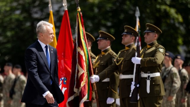 G. Nausėdos pasižadėjimas Lietuvos kariams: darysiu viską, kad netektų matyti jūsų mūšio lauke