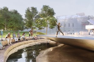 Miesto aikštė jau juosiama statybinėmis tvoromis: keisis neatpažįstamai