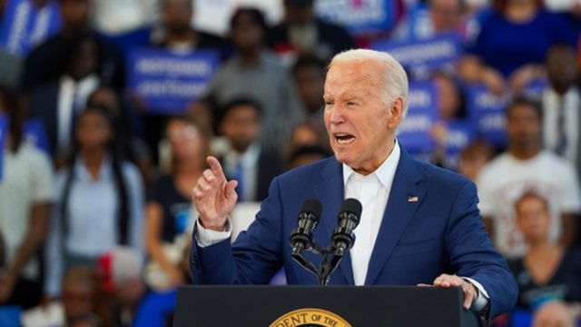 J. Bidenas kategoriškas: nežada trauktis iš rinkimų ir tiki savo pergale