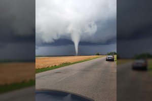 Prie Šiaulių užfiksavo itin retą, bet labai pavojingą reiškinį: laimė, kad tokių Lietuvoje kol kas nedaug