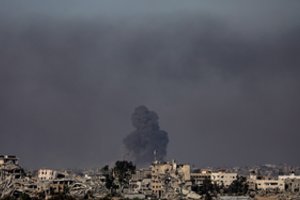 Izraelis praneša apie aukšto rango „Hamas“ vado žūtį Gazos Ruože