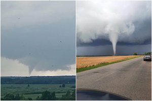 Šiaulių rajoną siaubęs F2 kategorijos viesulas – vienas stipriausių fiksuotų Lietuvoje