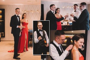 M. Bertulis parodė, kaip ruošėsi G. Nausėdos inauguracijos puotai: išskirtiniuose kadruose – elegancija ir mylimoji