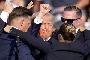 Po pasikėsinimo prakalbęs D. Trumpas: „Turėjau būti miręs“