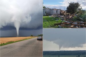 Po praslinkusio viesulo – specialisto įspėjimas: tokių reiškinių daugės, o nuspėti, kur jie nusileis – kone neįmanoma