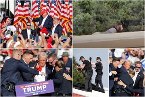 Minučių tikslumu išanalizavo, kaip pašautas D. Trumpas ir kaip nukautas 20-metis šaulys