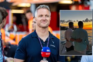 „Formulės-1“ lenktynininkas R. Schumacheris paskelbė esantis homoseksualus: pasidalijo kadru su mylimuoju