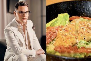 Parodęs, kaip pasigaminti Cezario salotas, Saugirdas įsitikinęs, kad restoranuose jų nebeužsisakysite