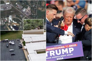 Šaudymo vietovės analizė atskleidė, kas saugos darbuotojams sutrukdė laiku aptikti D. Trumpą nužudyti bandžiusį vyrą