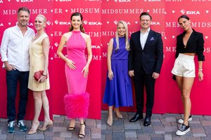 Valdovų rūmų kieme – „Midsummer Vilnius“ atidarymas: ant raudonojo kilimo pozavo kviestiniai svečiai