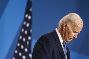J. Bidenas pirmame interviu po išpuolio prieš D. Trumpą sukritikavo savo varžovo retoriką