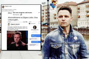 Dainininkas Edgaras Lubys pakliuvo į sukčių akiratį: paskelbta apie jo mirtį