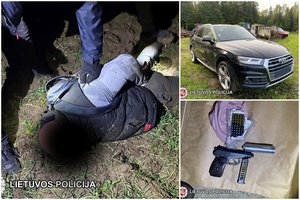 Vogtų automobiliu kokaino kontrabandą gabenę vyrai siunčiami į teismą