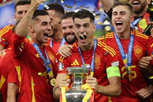 Simbolinėje Europos čempionato rinktinėje – ispanų dominavimas ir vos vienas anglas