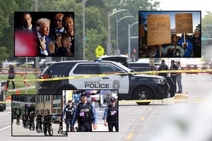 Planavo dar vieną pasikėsinimą? Prie respublikonų suvažiavimo sulaikytas kaukėtas jaunuolis su automatu „AK-47“