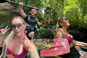 J. Partikė pirmą kartą išbandė vieną populiariausių vasaros pramogų: „34 metai, o vis dar turiu pirmų kartų“