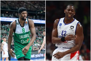 Pokyčiai „Žalgirio“ priekinėje linijoje: K. Hayesą keičia dukart Eurolygą laimėjęs aukštaūgis