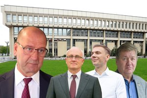It becomes clear with whom Uspaskich shook hands: In the coalition formed – Puidokas, Tutkus, and Jakeliūnas. Couldn't reach an agreement with Gražulis