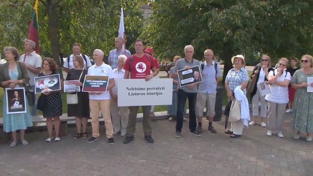 Protestas prieš LGGRTC reformą: siunčia žinutę Seimui