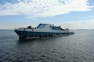 Viešumon pateko naujo rusų laivo, kuris turėtų pakeisti paskandintą „Sergej Kotov“, nuotraukos