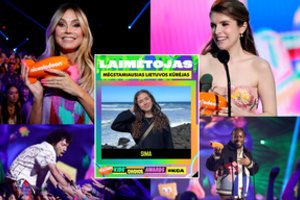 Tarp pasaulinio lygio žvaigždžių ir lietuvės vardas: „Kids' Choice Awards 2024“ apdovanojimą laimėjo keliautoja Sima