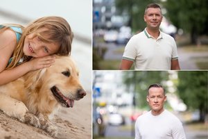 Veterinarijos gydytojas L. Suodaičiui: augindami šunį ar katę pastangų turime įdėti tiek, kiek augindami vaiką
