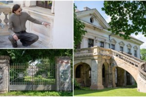 Aštuoniolikmetis paveldėjo dvarą, tapo restauratoriumi ir ėmėsi pastatus „gydyti“ kitaip nei visi