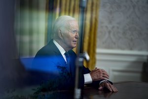 J. Bidenas atsidūrė asmeninėje ir politinėje izoliacijoje, bet toks pat ryžtingas