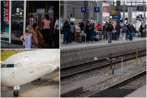 Atšaukti skrydžiai, neveikiantys bankai ir sustojęs traukinių eismas: pasaulyje fiksuojami masiniai IT sutrikimai
